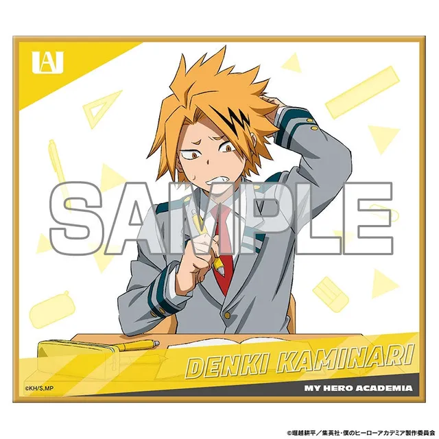 kameco-my-hero-academia-denki-shikishi-study-version-12cm image 1