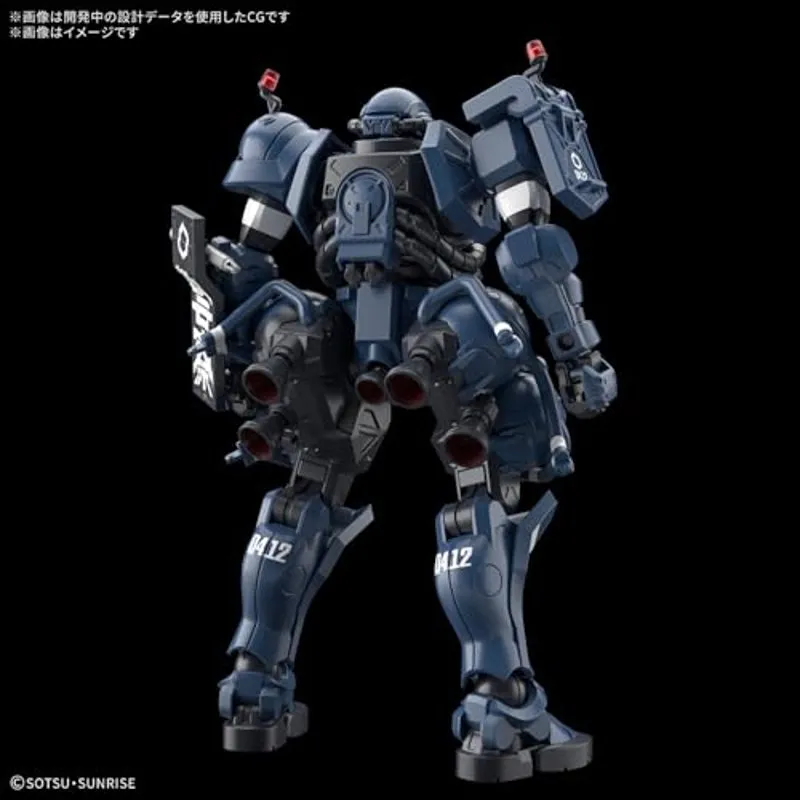 bandai-gundam-hggq-02-police-zaku-1-144-modellbausatz image 2