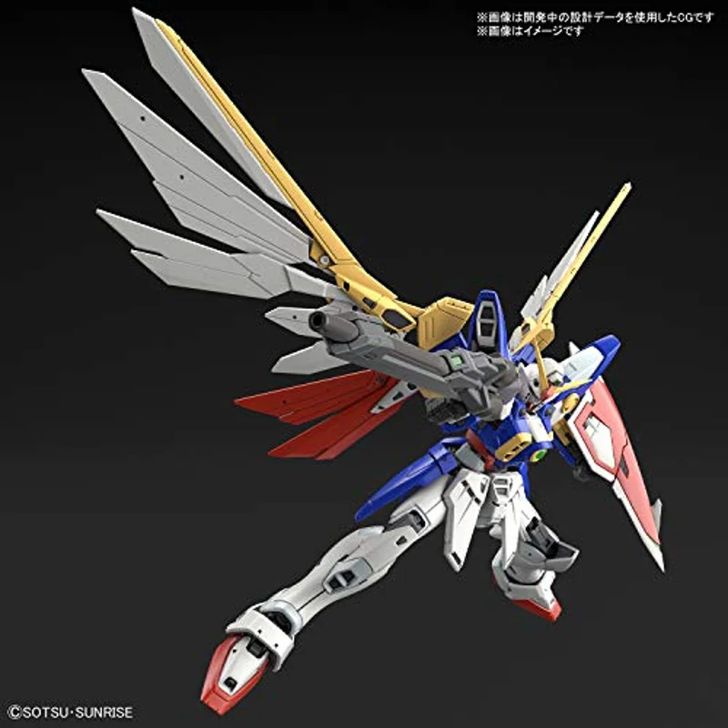 bandai-gundam-rg-35-wing-gundam-modellbausatz-1-144-beweglich image 4