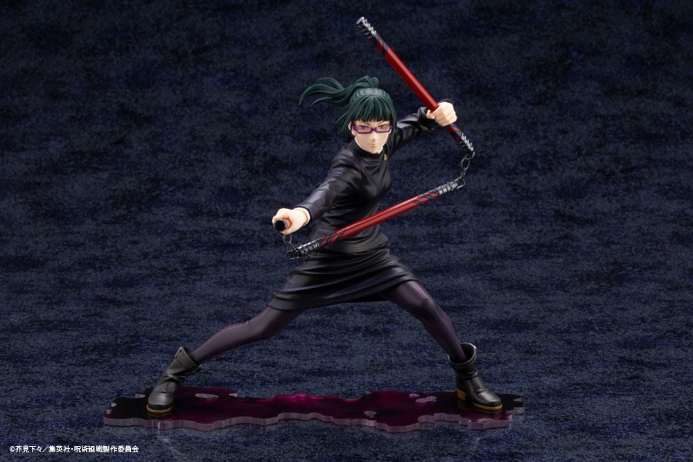 kotobukiya-artfx-j-maki-zenin-bonus-1-8-pvc-statue-21cm image 4