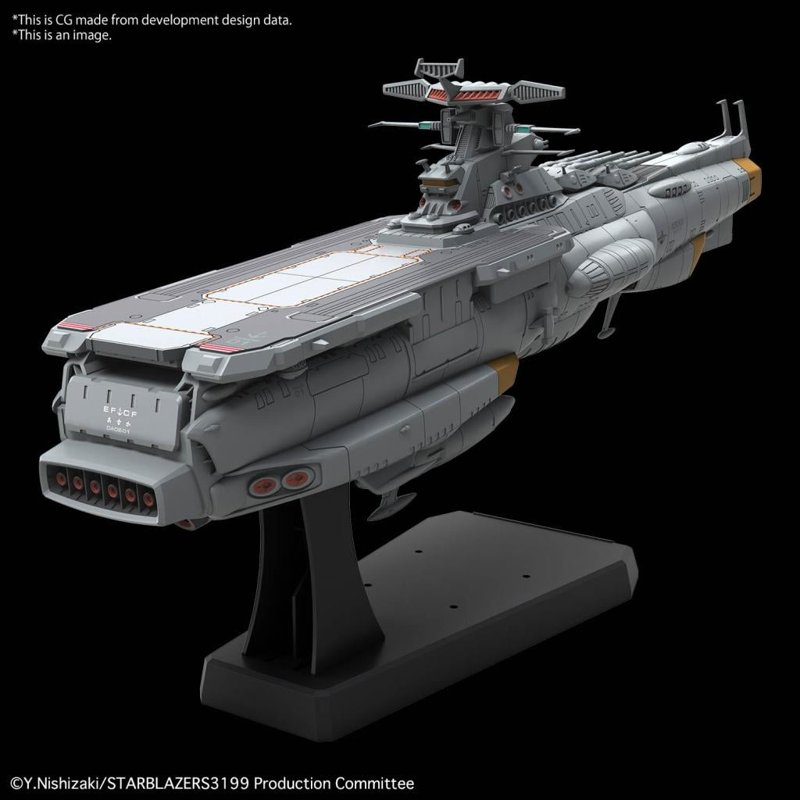 bandai-star-blazers-2202-asuka-class-modellbausatz-1-1000-dx image 2