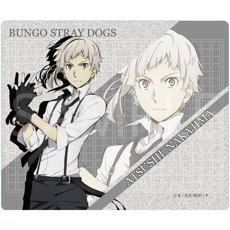 kameco-mousepad-bungo-stray-dogs-atsushi-24x20-cm image 1