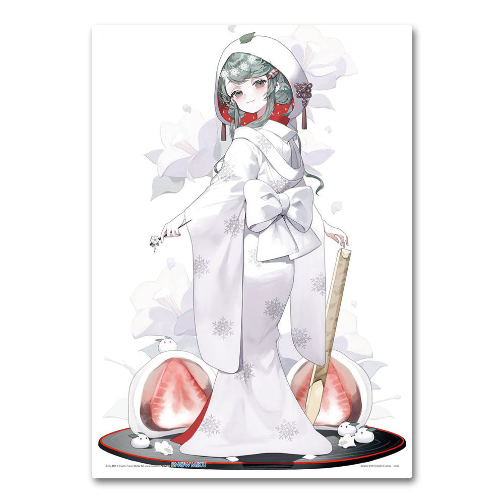 kameco-poster-snow-miku-2013-illustration-board-third-season-a3 image 1