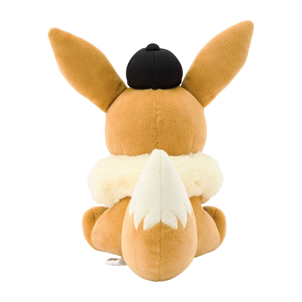kameco-pokemon-evoli-pl-schfigur-hold-my-card-22-cm image 5