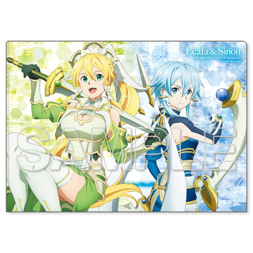 kameco-clearfiles-sao-sinon-leafa-clearfile-set-din-a4 image 2