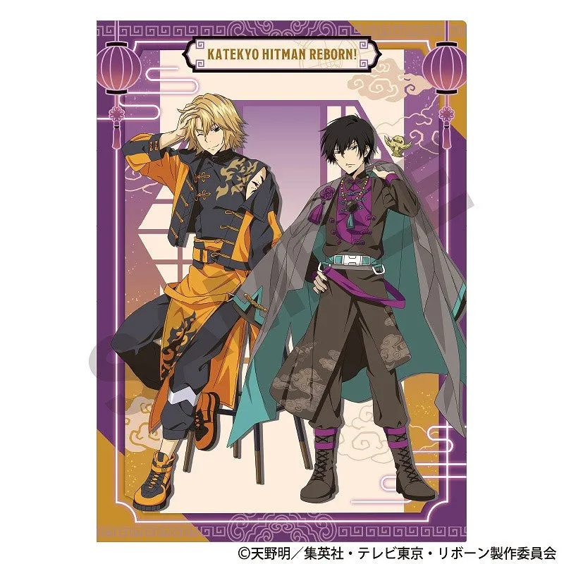 katekyo-hitman-reborn-kyoya-dino-clearfile-china-din-a4 image 1