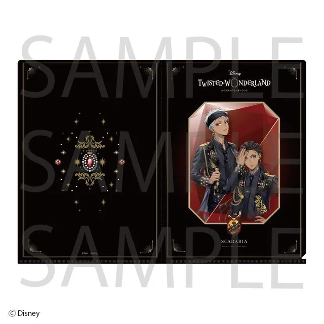 twisted-wonderland-scarabia-clearfile-din-a4-kalim-jamil-pp image 1