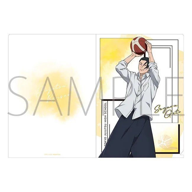 kameco-clearfiles-jujutsu-kaisen-geto-clearfile-basketball-ver-a4 image 1