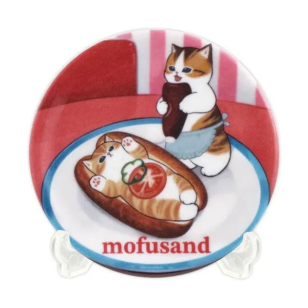 kameco-mofusand-deko-tellerchen-hot-dog-5-5cm-aufsteller image 1