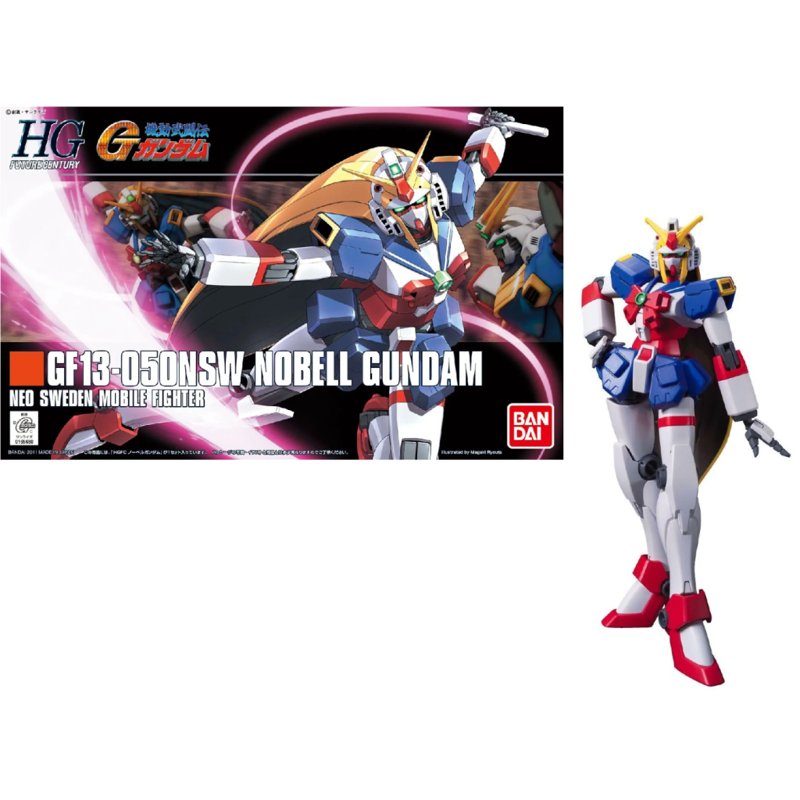 bandai-hguc-nobell-gundam-119-modellbausatz-1-144 image 2