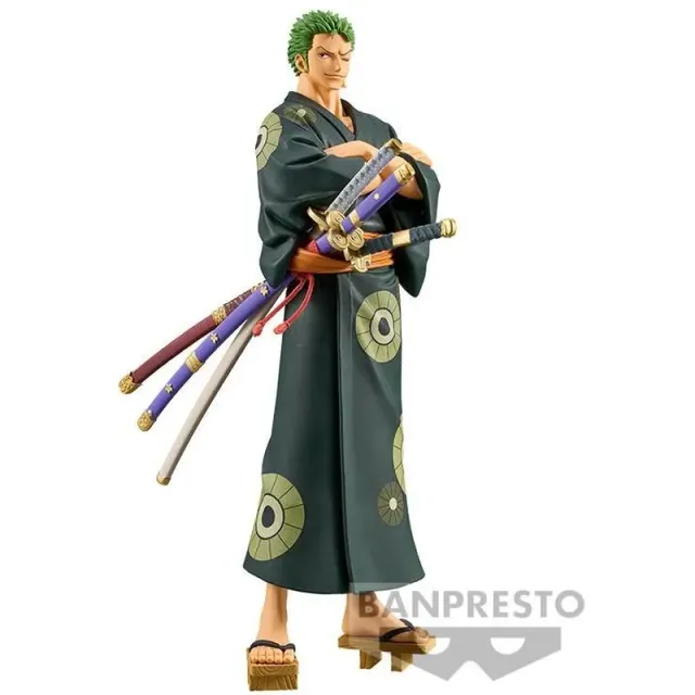banpresto-one-piece-roronoa-zoro-dxf-figur-yukata-wanokuni image 1
