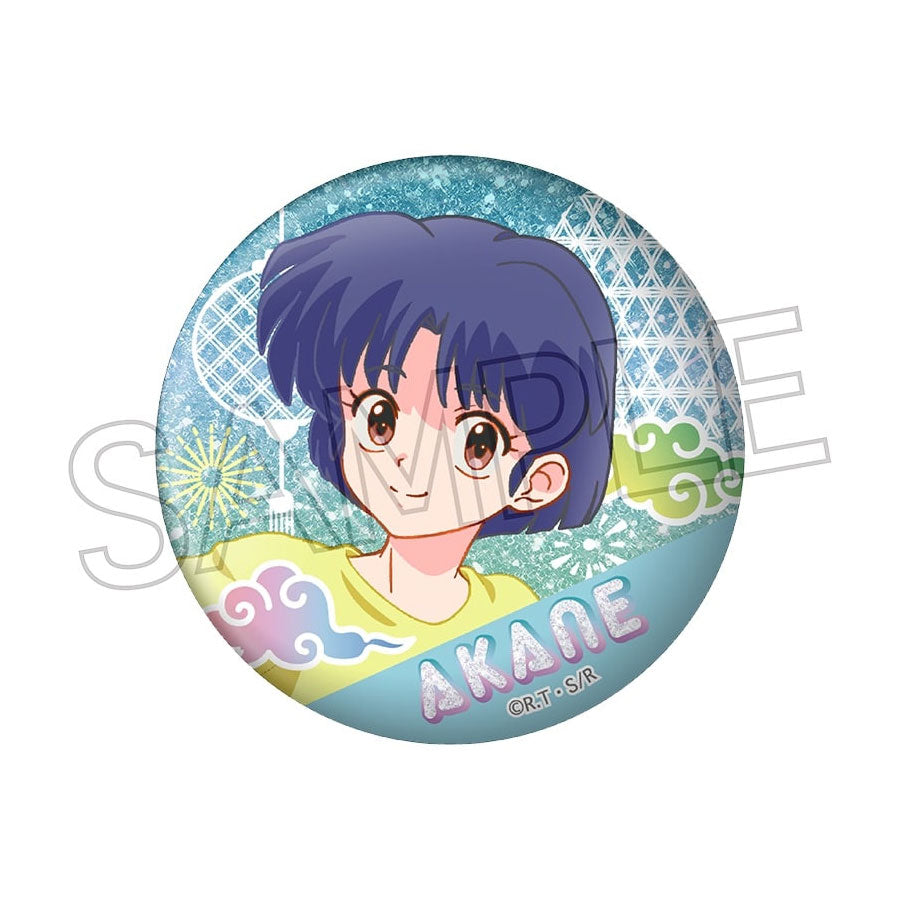 kameco-ranma-1-2-akane-glitzerbutton-kirakira-vol-2-7-5cm image 1