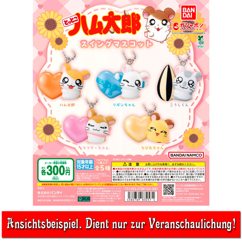 hamtaro-anh-nger-pashmina-swing-mascot-gashapon-3-cm image 2