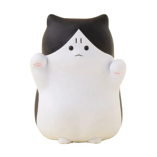 angry-cats-gashapon-figur-vol-2-schwarz-wei-katze-3-5cm image 1