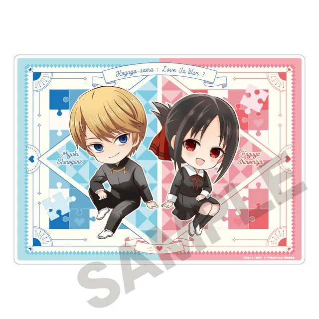 kaguya-sama-love-is-war-shitajiki-schreibunterlage-18x25 image 1
