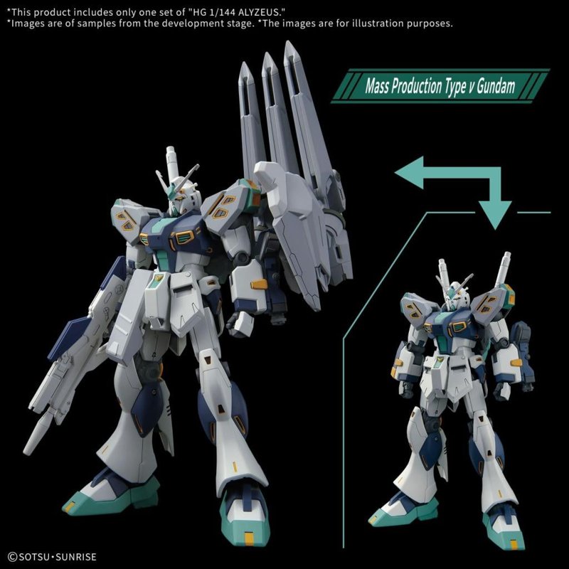 bandai-gundam-265-hguc-1-144-alyzeus-gunpla-bausatz image 3