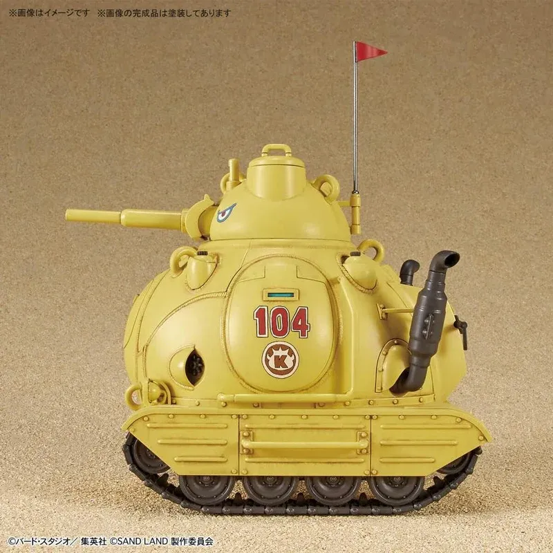 bandai-sand-land-tank-104-1-35-modellbausatz-panzer image 3