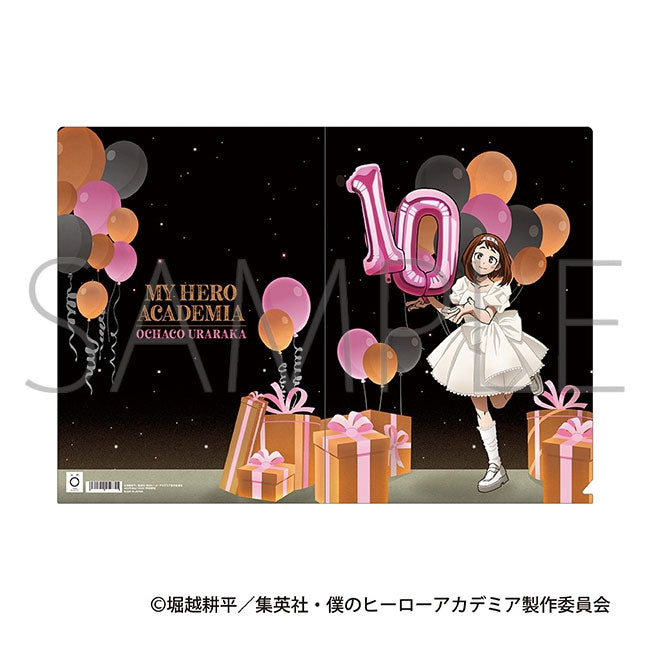 my-hero-academia-ochaco-clearfile-10th-anniversary-din-a4 image 1