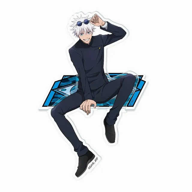 kameco-aufsteller-jujutsu-kaisen-gojo-kanten-hocker-figur-15-cm image 1