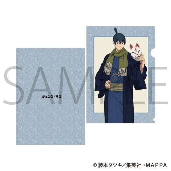 kameco-clearfile-aki-hayakawa-chainsaw-man-japanese-outfit-a4 image 1