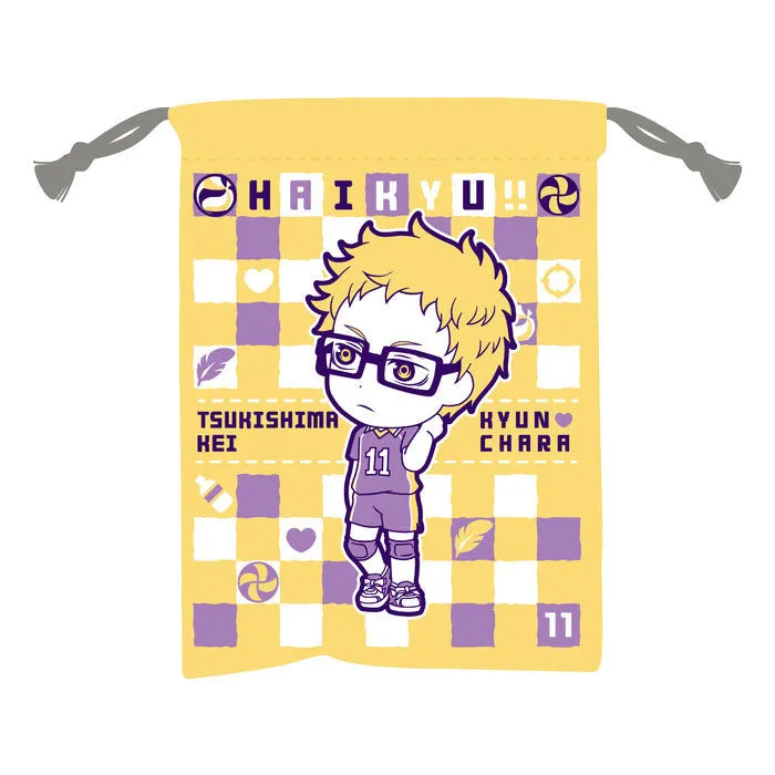 haikyuu-tsukishima-kinchaku-beutel-kordelzug-season-2-13-5cm image 1