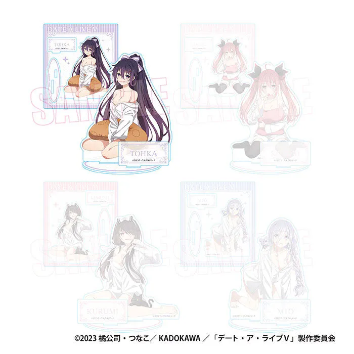 date-a-live-v-tohka-aufsteller-relax-ver-pop-up-store-9-cm image 1