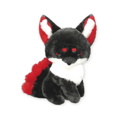 kameco-koma-kitsune-pl-schfigur-schwarz-chokon-to-kyubi-28-cm image 1
