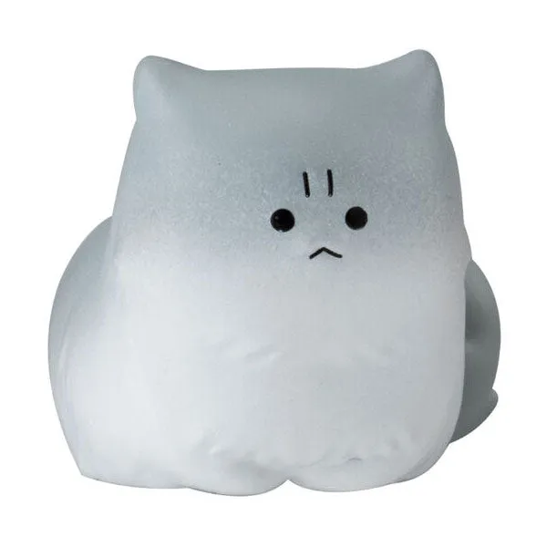 kameco-fluffy-angry-cats-figur-hellgrau-gashapon-3-cm-pvc image 1