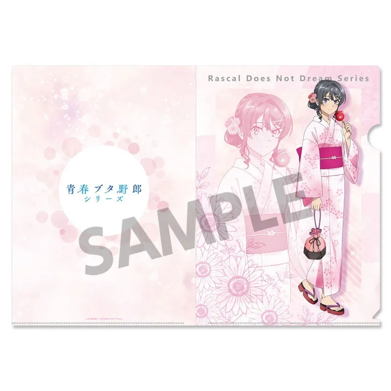 kameco-clearfile-mai-sakurajima-yukata-ver-din-a4-folie image 1