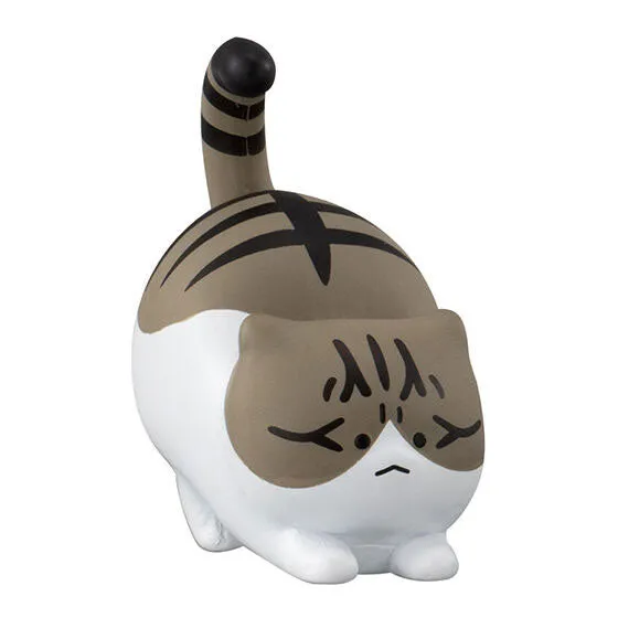 kameco-figur-angry-cats-vol-3-brown-tabby-white-3-5cm image 1