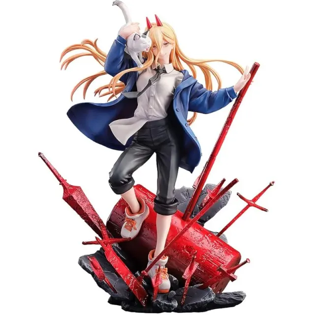 estream-power-meowy-1-7-scale-figur-chainsaw-man image 1