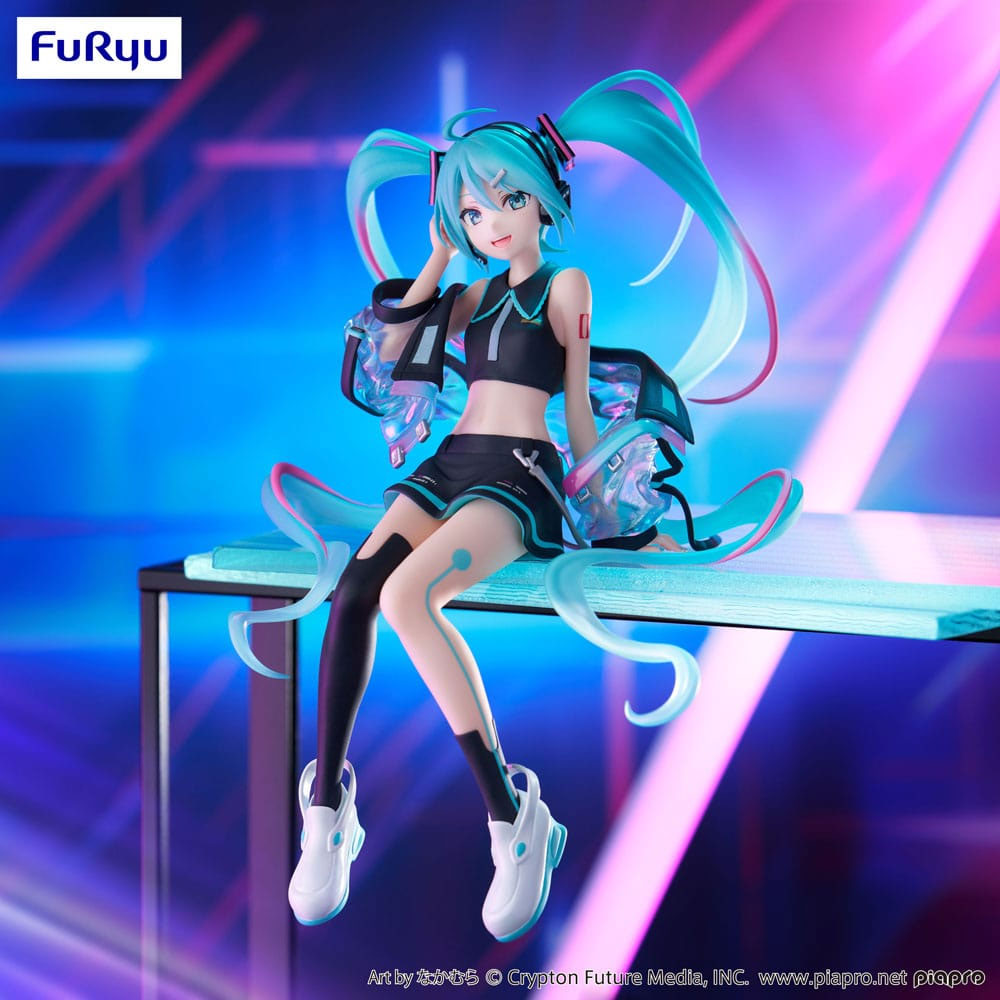 furyu-vocaloid-hatsune-miku-noodle-stopper-neon-cyber-16cm image 1