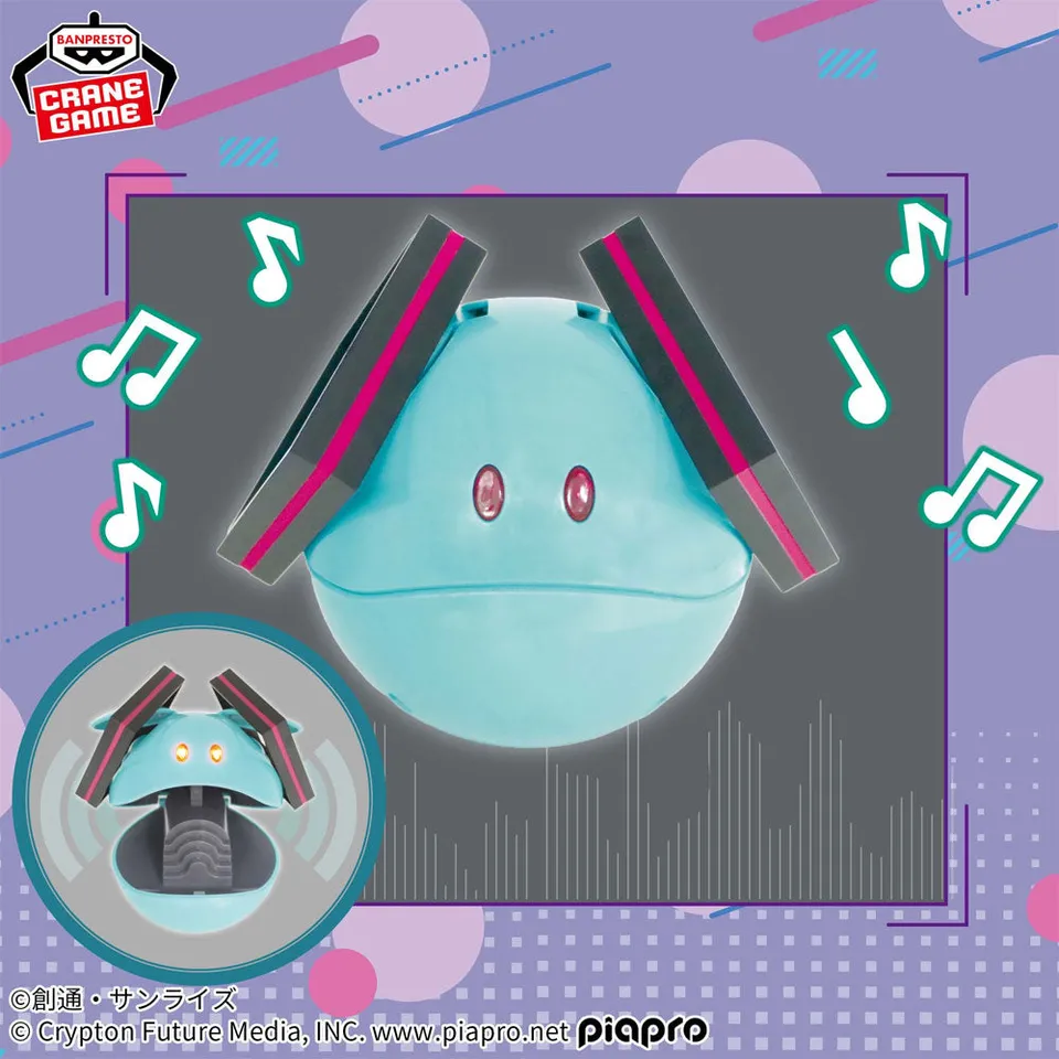 gundam-x-miku-haro-lautsprecher-figur-banpresto-11-cm image 1