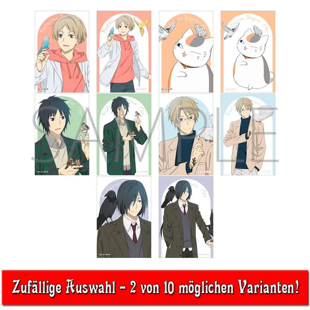 natsumes-book-of-friends-clear-card-sammelkarten-blindbag-2er image 1