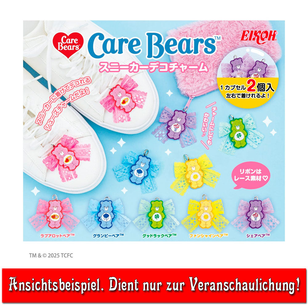 kameco-dekoration-care-bears-sneaker-deco-charms-gr-n-2er-set image 2