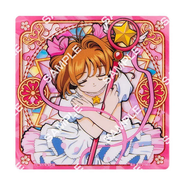 cardcaptor-sakura-acryl-untersetzer-e-sakura-9x9-cm image 1