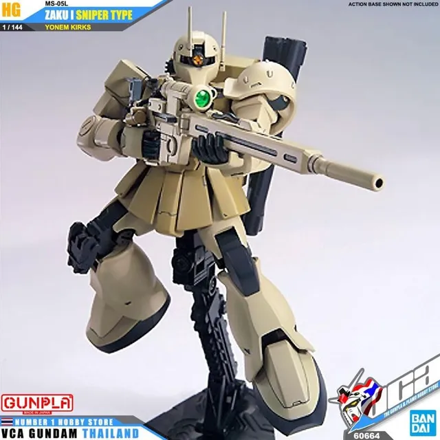 bandai-gundam-hguc-137-zaku-i-sniper-1-144-bausatz image 1