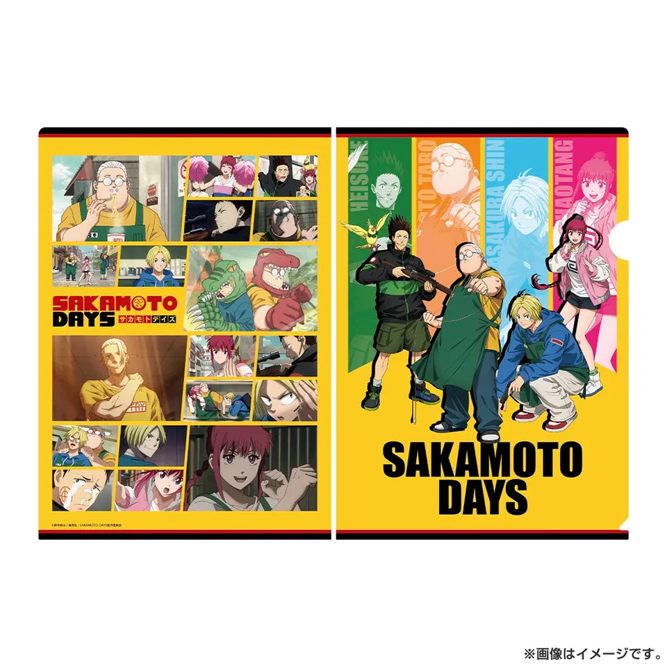kameco-sakamoto-days-clearfile-din-a4-pp-mappen image 1