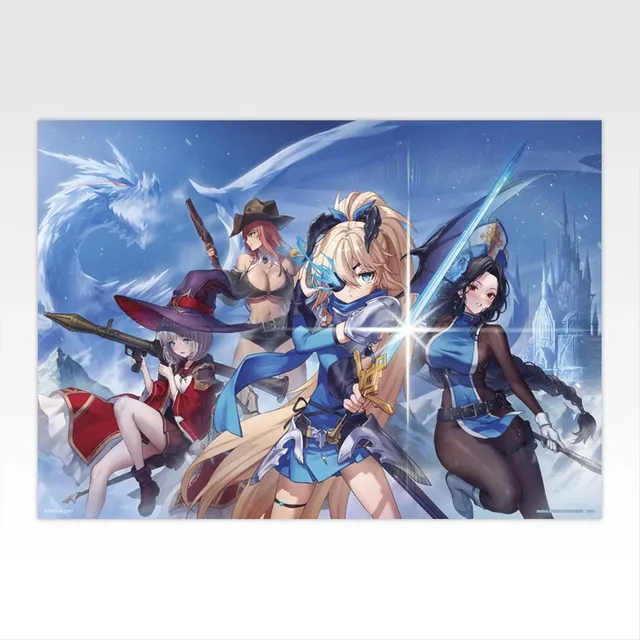 kameco-nikke-clearposter-chapter-6-kuji-poster-din-a3 image 1