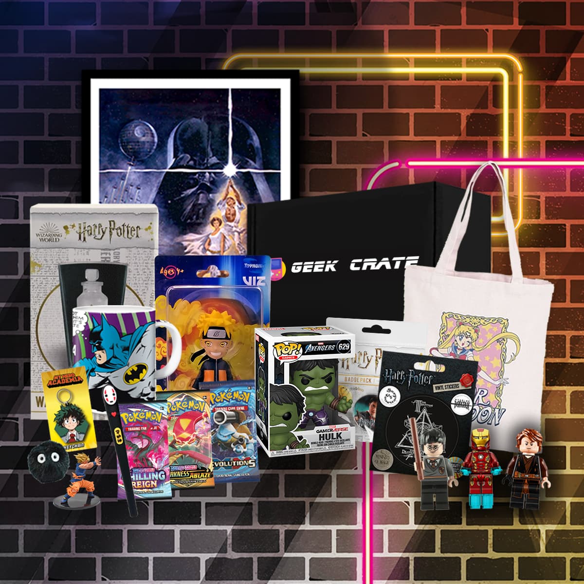 geek-crate-corporate-gift-crate-classic-6-8-artikel-gamer image 4