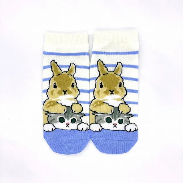kameco-mofusand-socken-usagi-38-40-baumwolle-polyester image 1