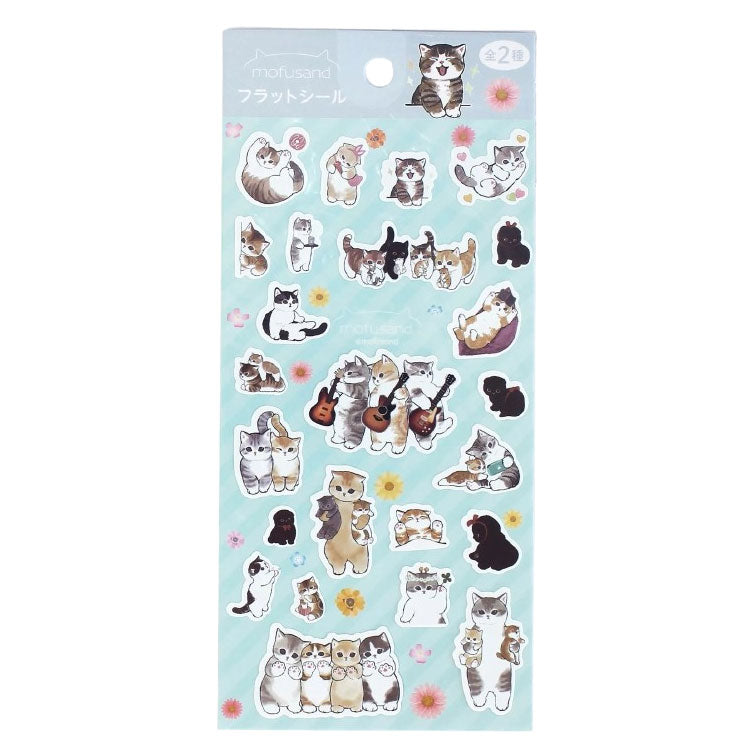 kameco-mofusand-stickerbogen-b-katzen-aufkleber-20x9-cm image 1
