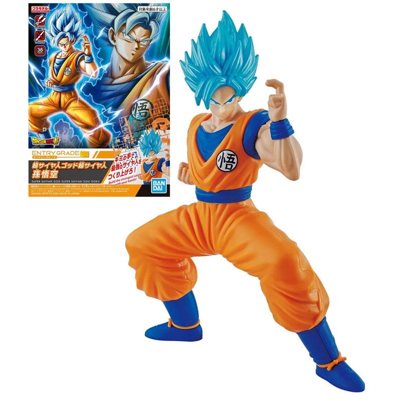 bandai-dragon-ball-entry-grade-ssgss-son-goku-modellbausatz image 2