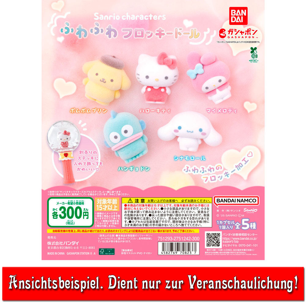 sanrio-cinnamoroll-anh-nger-fluffy-flocky-gashapon-4-5-cm image 2
