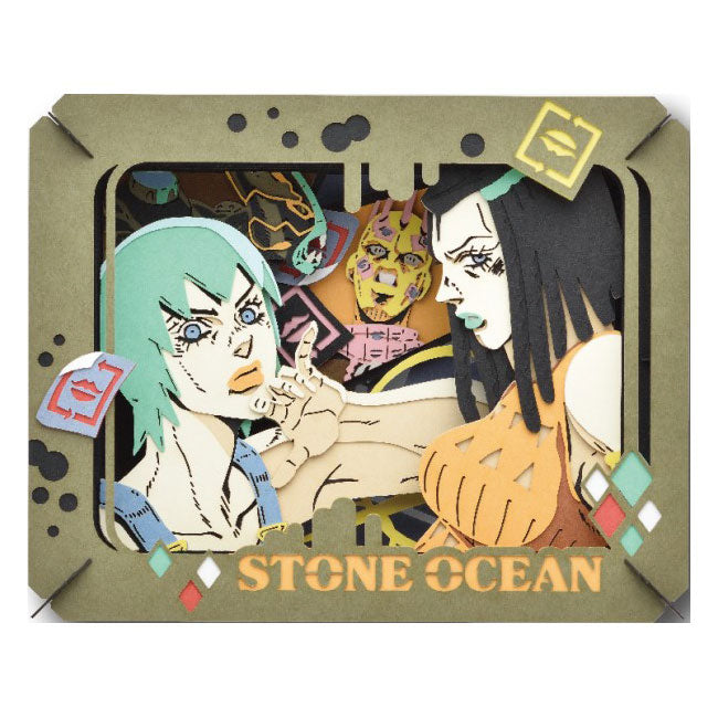 kameco-puzzle-jojo-stone-ocean-paper-theater-3d-puzzle-papier image 2