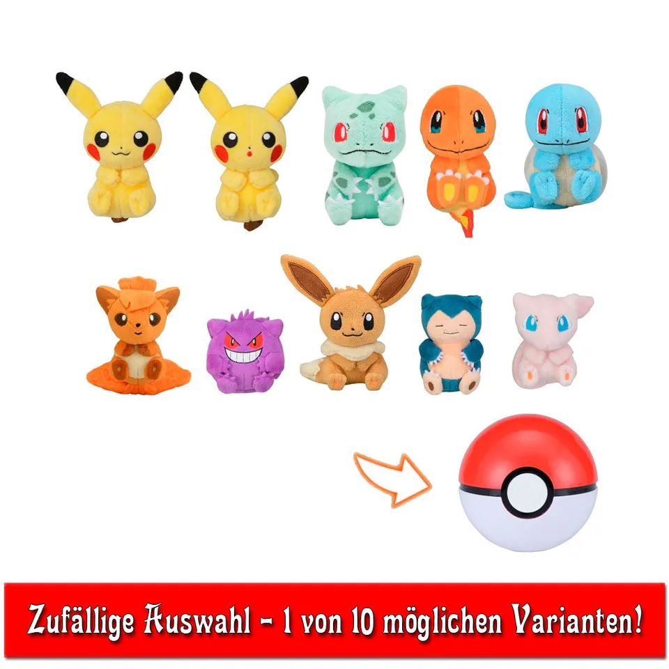kameco-pokemon-mini-pl-sch-im-pokeball-8cm-polyester image 1