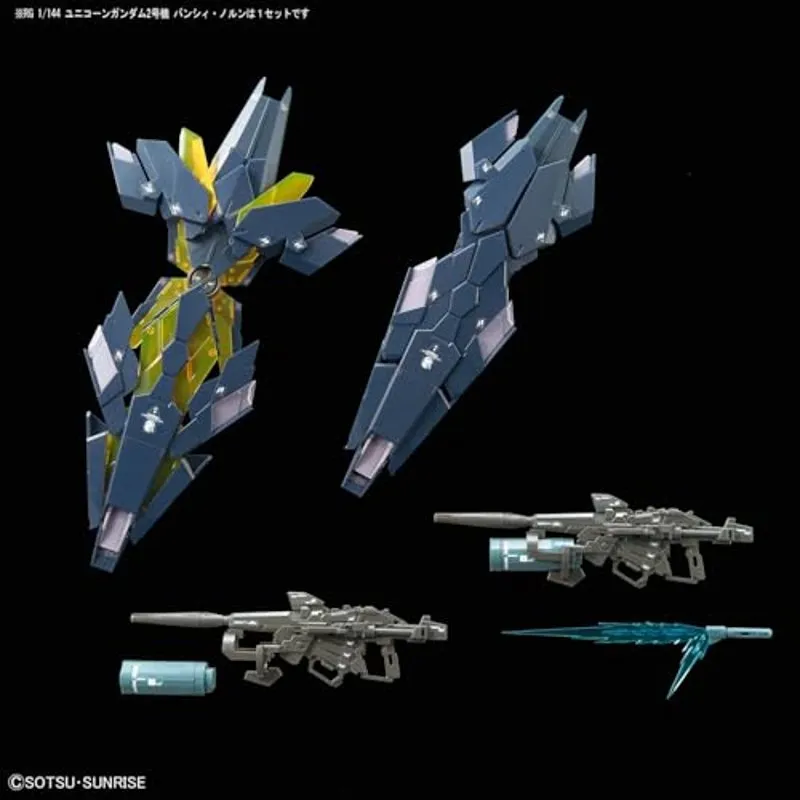 bandai-gundam-rg-27-unicorn-banshee-norn-modellbausatz-1-144 image 4