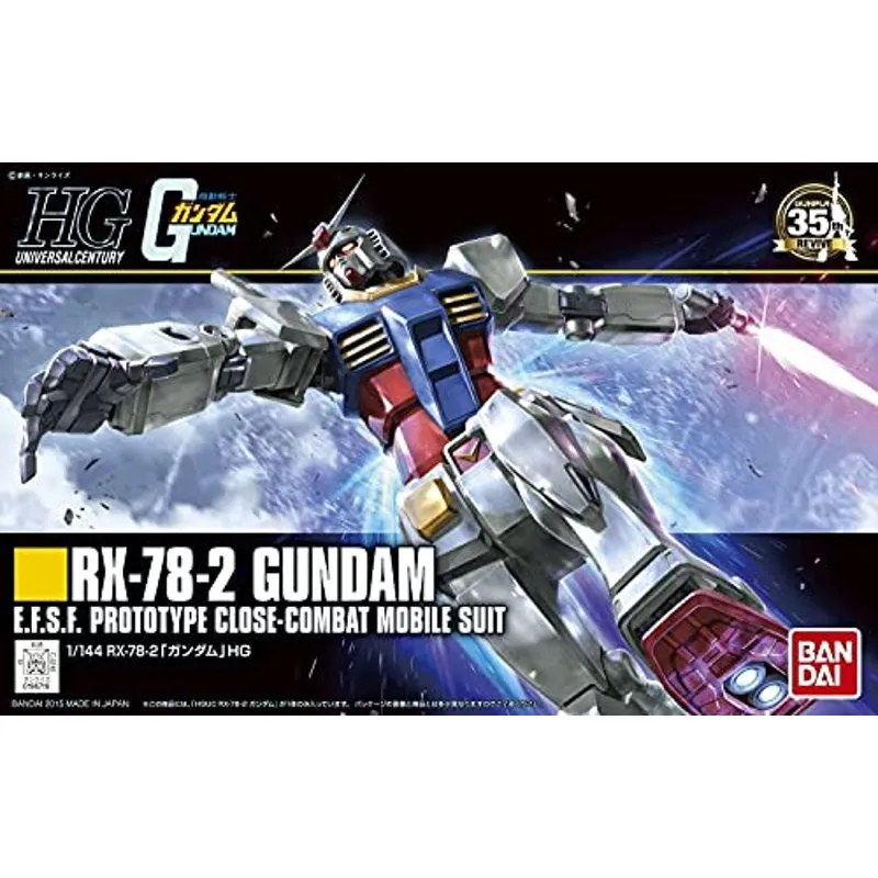 bandai-gundam-hguc-191-rx-78-2-1-144-bausatz image 2