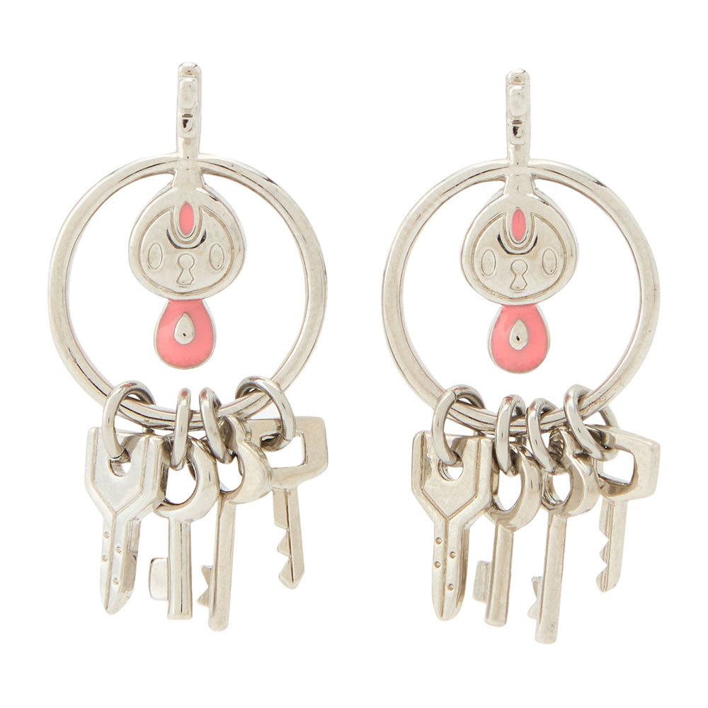 kameco-dekoration-pokemon-clavion-ohrstecker-modeschmuck-silber image 1