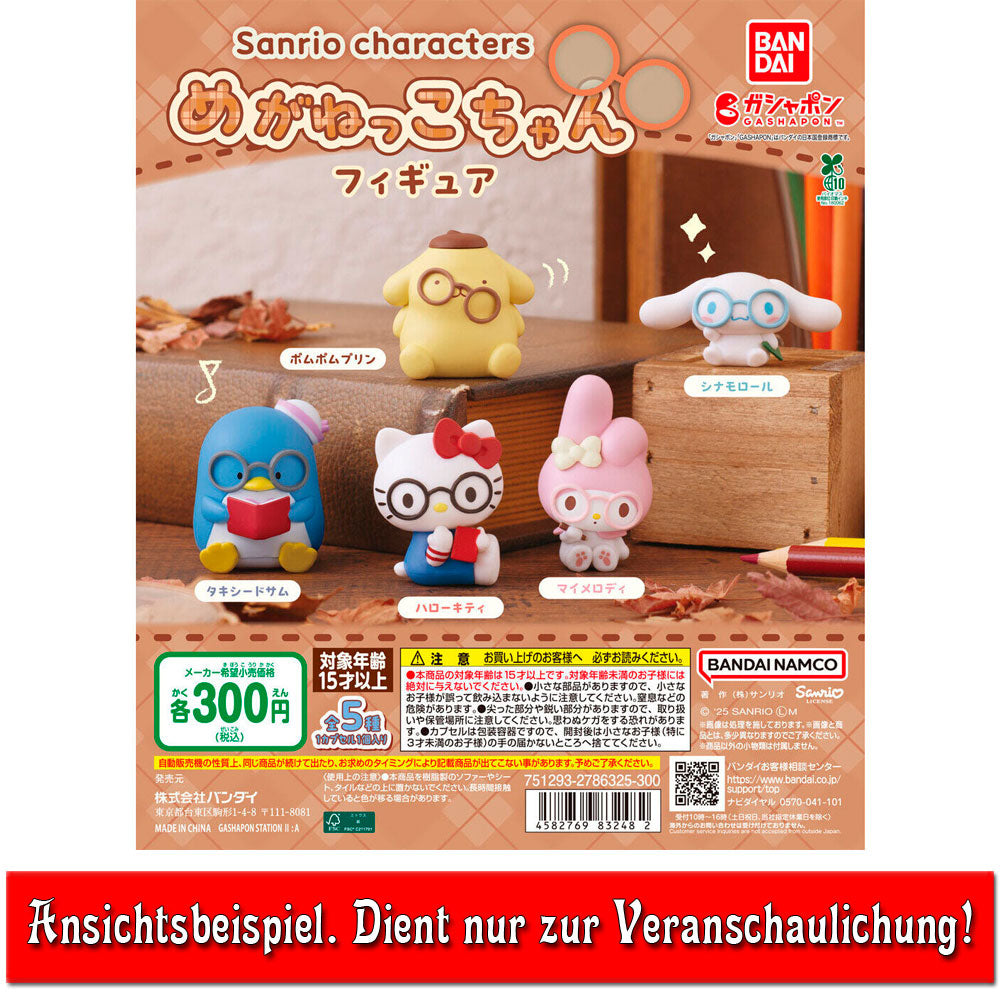 kameco-sanrio-pompompurin-figur-megane-version-gashapon-3-5-cm image 2